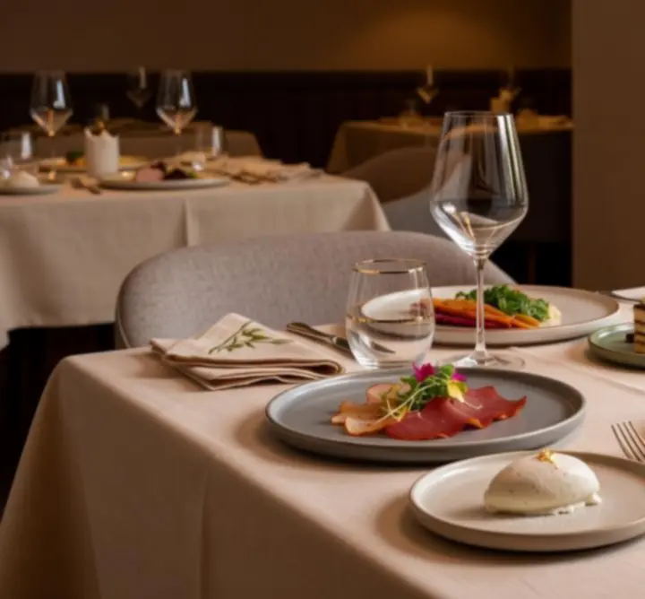 Modern tálalású, magyar ihletésű fine dining fogás